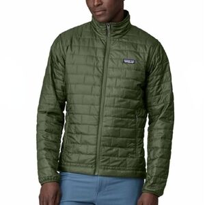 Patagonia Mens Nano Puff Jacket Packable Puffer Torrey Pine Green XXL NEW